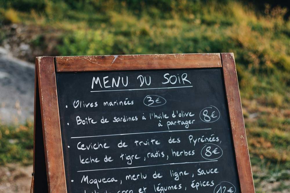 Présentation d'une assiette équilibrée pour un régime diabète type 2